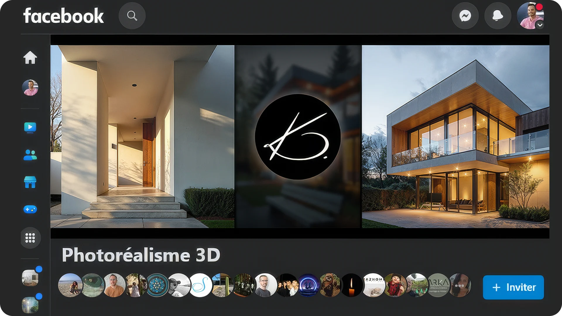 groupe facebook gratuit prive entraide visualisation architecturale 3d