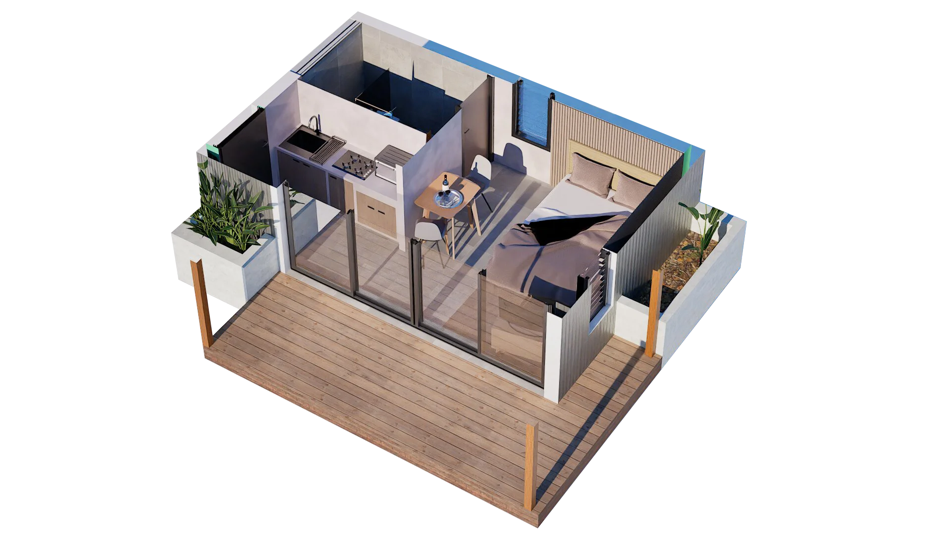 projet 3d membre fabien studio coupe axo terrasse
