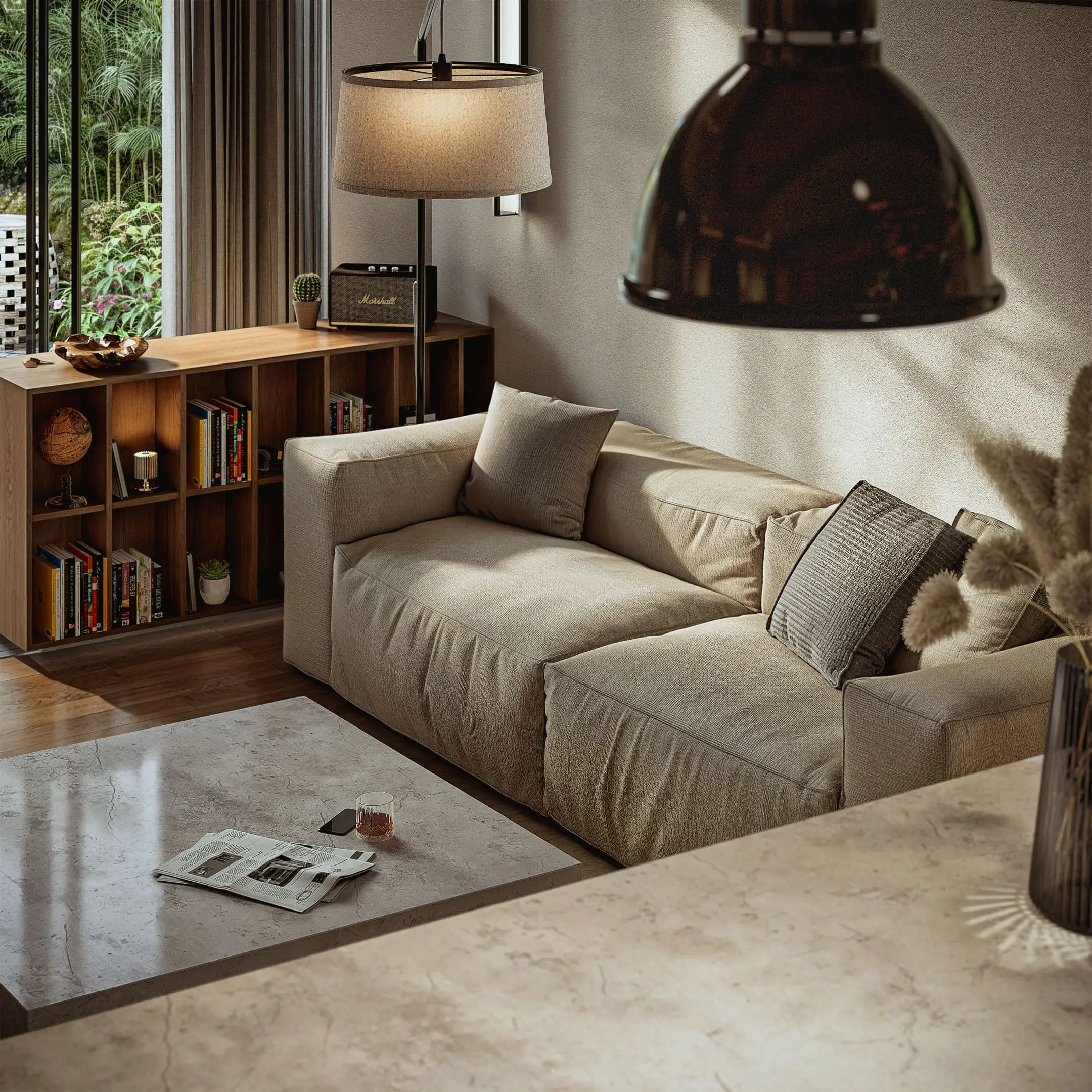 projet 3d membre ronan sejour canape table marbre