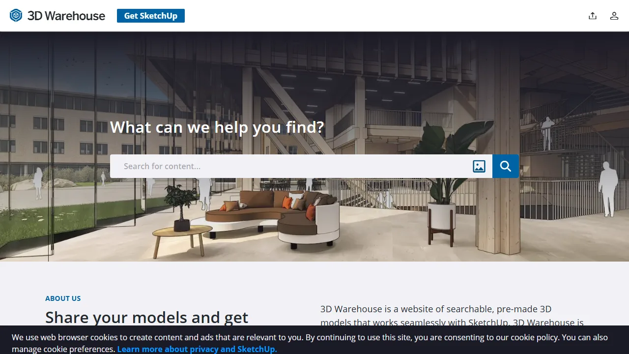 sketchup 3d warehouse